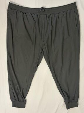 Society of One Men’s 4x Performance Double-Knit Ribbed-Hem Joggers